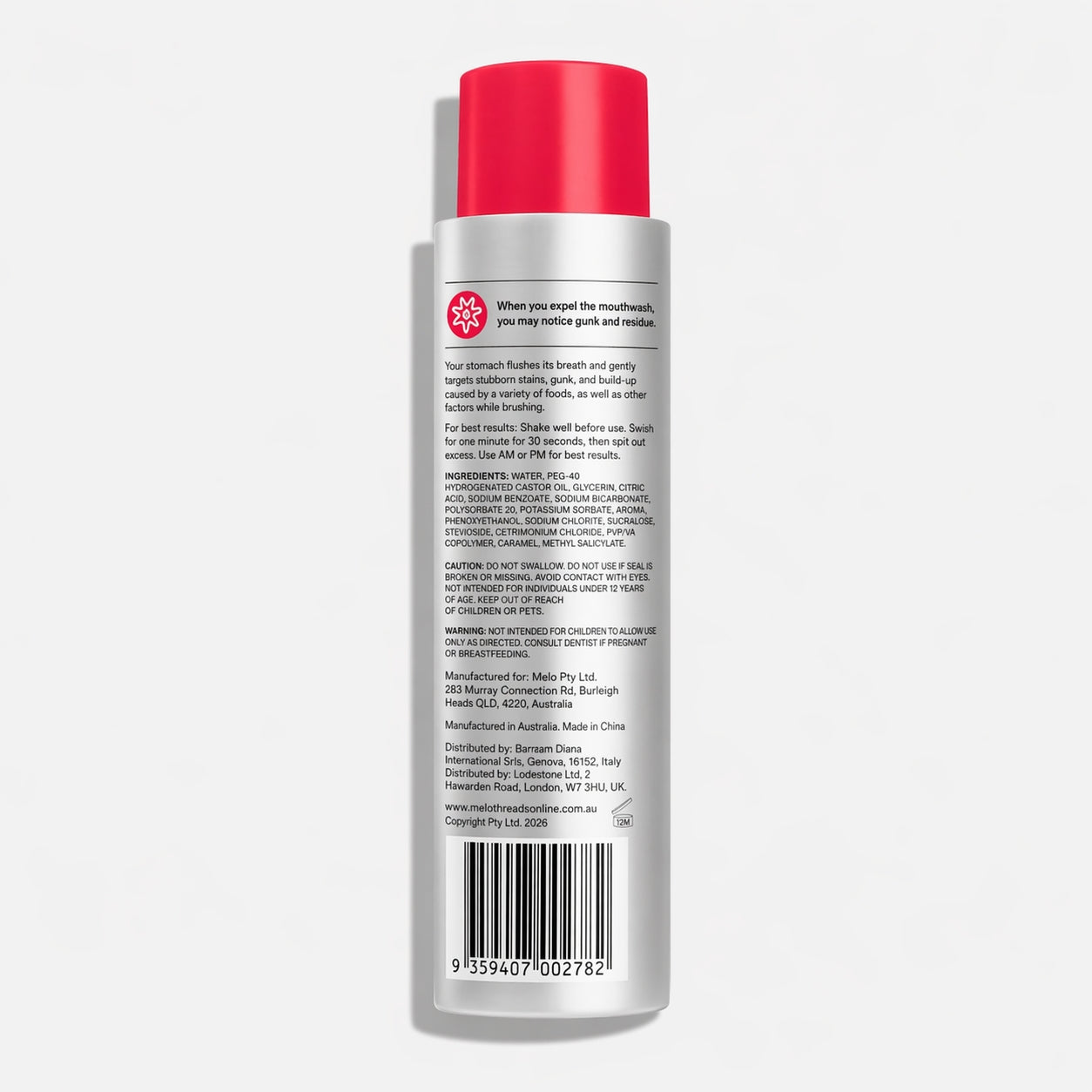 Instant Teeth Whitening Mouthwash