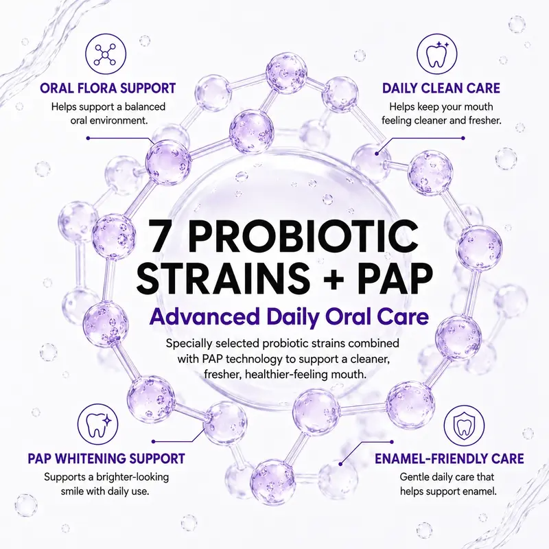 DrWhiten 7-Pro Purple Teeth Whitening Toothpaste