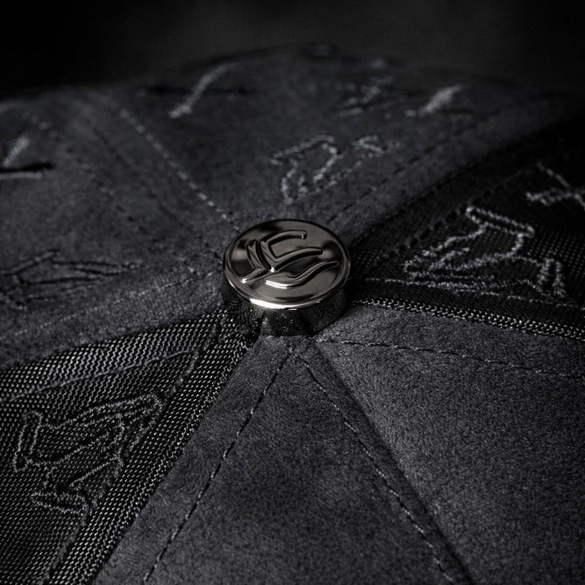 Bible Long Chain Black Cap