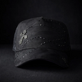 Bible Long Chain Black Cap