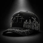 Crucifixion Black Cap