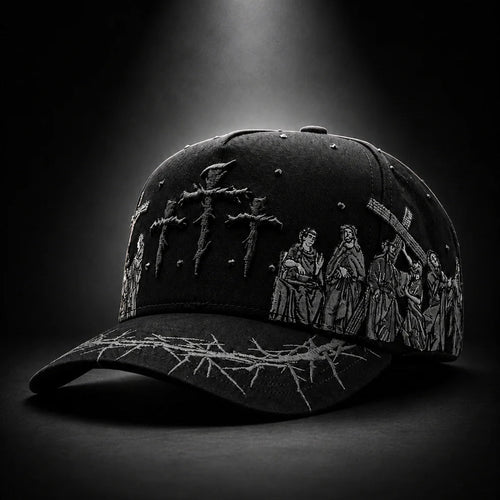 Crucifixion Black Cap