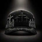 Crucifixion Black Cap