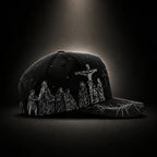 Crucifixion Black Cap